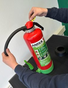 Onderhoud brandblusser