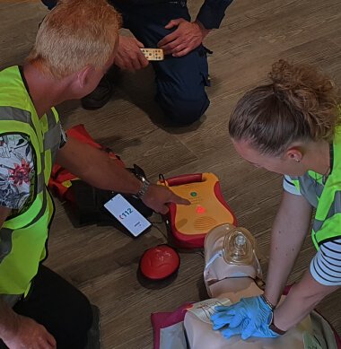 AED Training door ANSUL