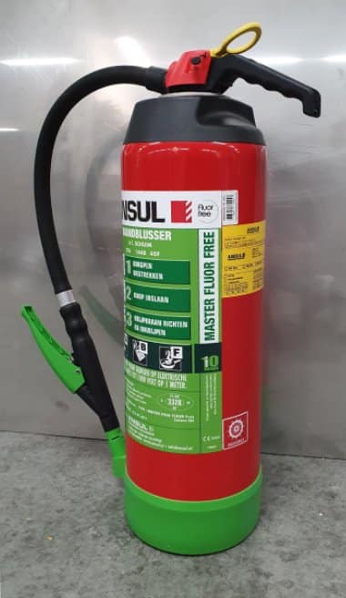 schuimblusser PFAS Ansul Keuren brandblusser