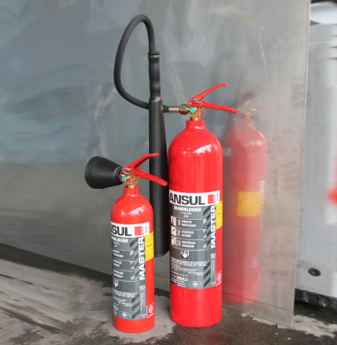 ANSUL CO2 brandblussers familie