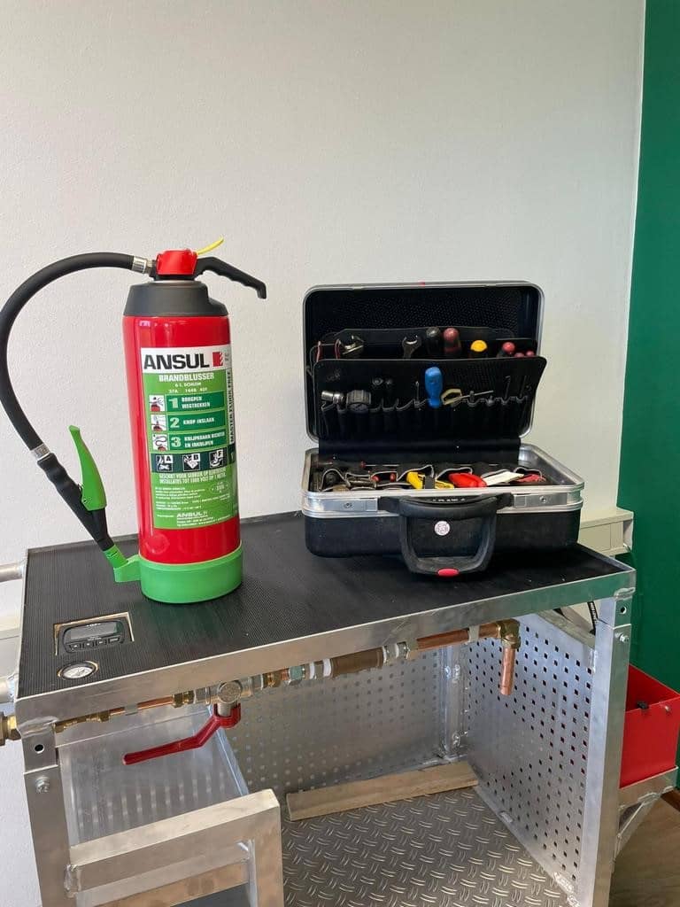 Brandblussers keuren