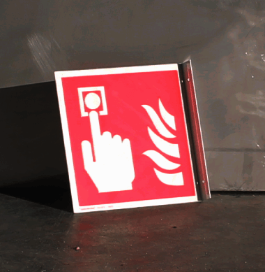 Pictogram handmelder ANSUL