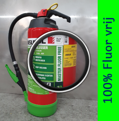 PFAS fluorvrij schuimblusser ANSUL master